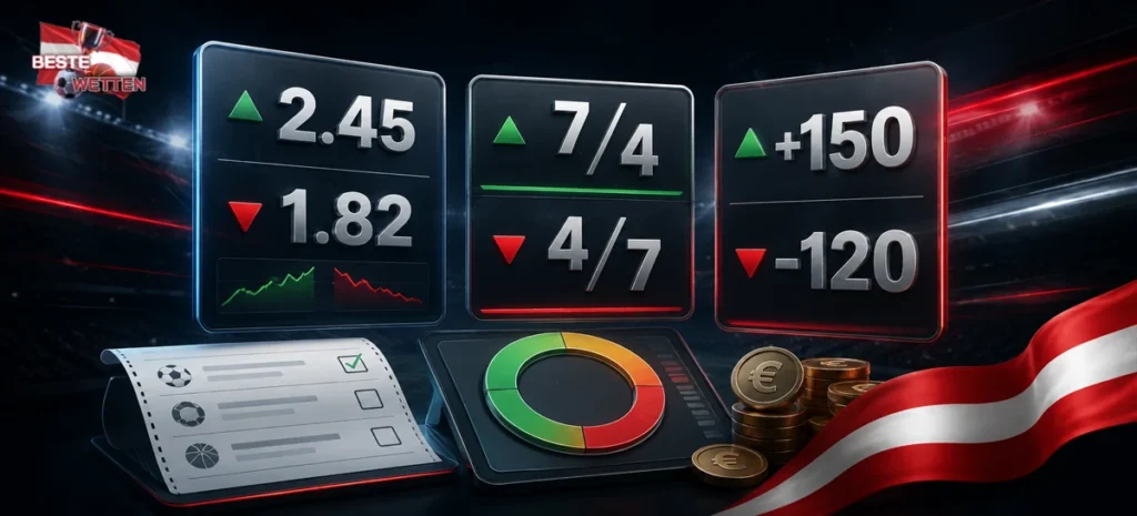 Dezimal-, Bruch- und American Odds als wichtige Quotenformate